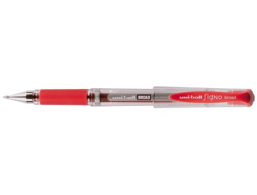 Esferografica uni-ball um-153 signo broad vermelho 1 mm tinta gel , Uniball , 59081 , 4902778653128
